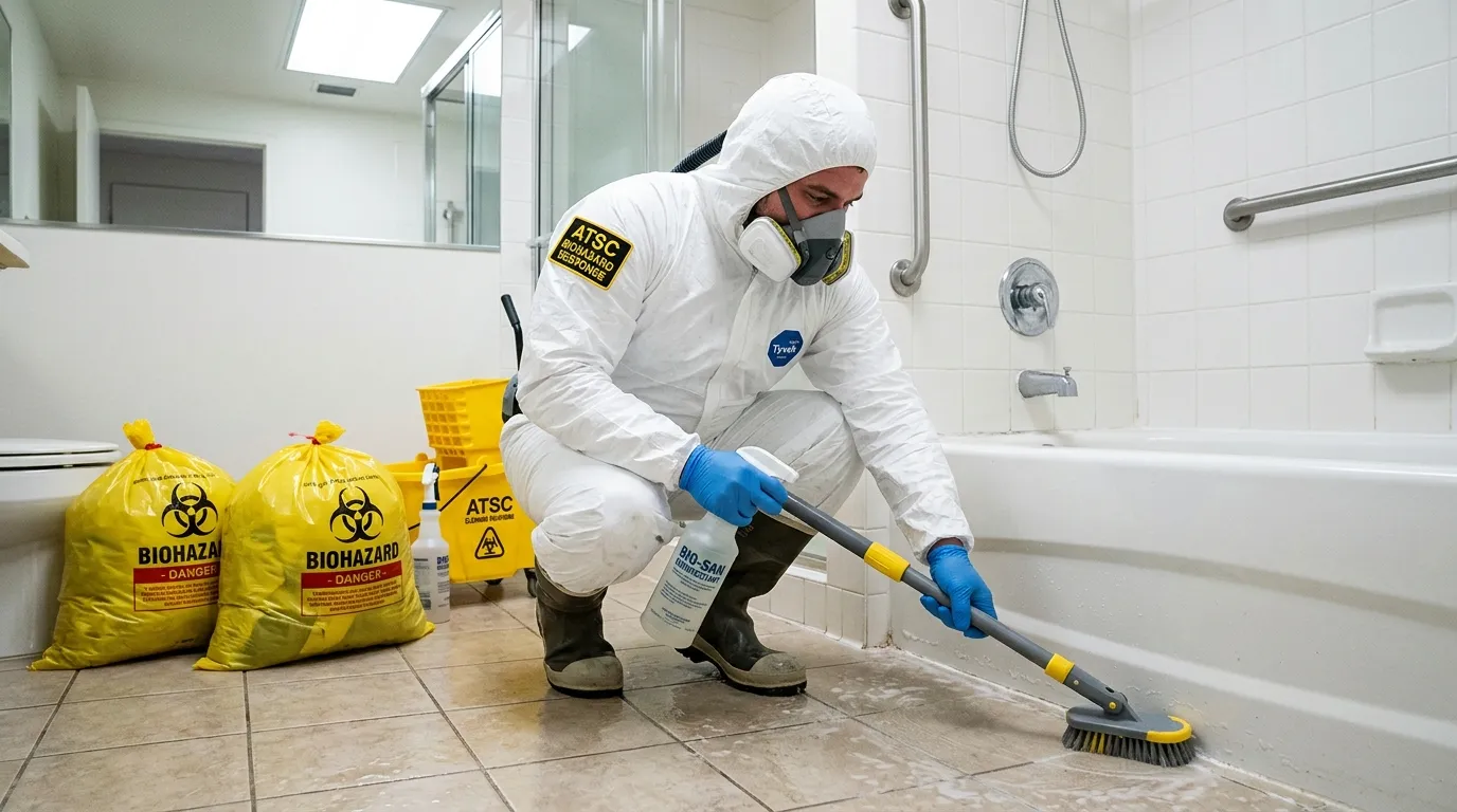 Decontamination equipment deployed for Blood Cleanup in El Dorado Hills